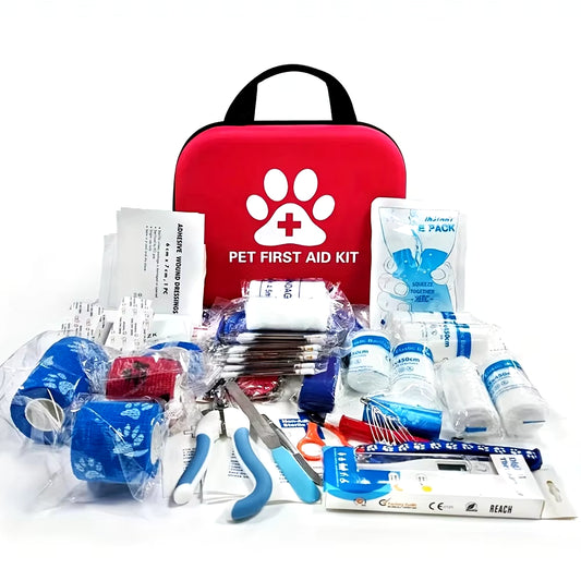 Pet Travel First Aid Kit – 127 pcs